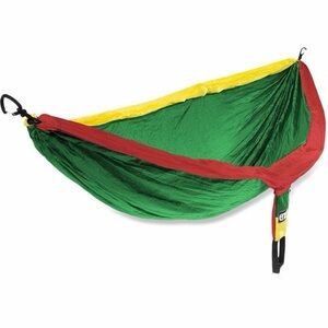 Eno Doublenest Portable Hammock for Two, Green/Red/Yellow